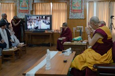 ༧གོང་ས་མཆོག་གིས་ཝིཡེཏ་ནམ་གྱི་དད་ལྡན་པ་ཚོར་བཀའ་སློབ་གནང་སྐབས། ༢༠༡༧།༥།༣༠