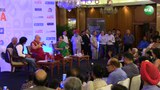 ༧གོང་ས་མཆོག་གིས་ལྡི་ལིར་རྒྱ་གར་གྱི་བང་ཆེན་གསར་ཁང་གི་ལས་བྱེད་རྣམས་ལ་མཇལ་འཕྲད་དང་ལམ་སྟོན་བཀའ་སློབ་གནང་སྐབས། ༢༠༡༧།༥།༢༤