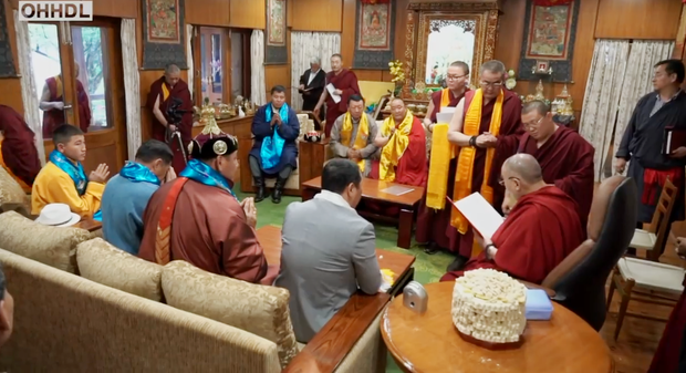 བོད་ཀྱི་དབུ་ཁྲིད་༧གོང་ས་མཆོག་གིས་སོག་ཡུལ་གྱི་དད་ལྡན་པ་ཁག་ཅིག་དང་མཇལ་མོལ་སྐབས། ༢༠༡༩།༩།༢༧