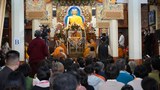 ༸གོང་ས་མཆོག་གིས། མི་ཚེ་བྱམས་བརྩེ་ལྡན་པའི་ངང་བསྐྱལ་ན་འཛམ་གླིང་ཞི་བདེ་ངོ་མ་དེ་ཡོང་གི་རེད་ཅེས། བཀའ་སྩལ་བ།