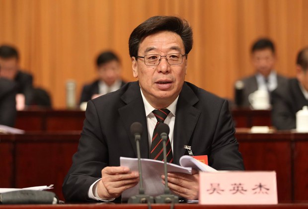 བོད་རང་སྐྱོང་ལྗོངས་ཟེར་བའི་དམར་ཤོག་ཚོགས་པའི་དྲུང་ཆེ་ཝུའུ་དབྱིང་ཅེས།