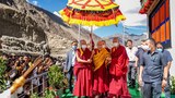 ༸གོང་ས་མཆོག་གིས། སེམས་ལ་ཞི་བདེ་བྱུང་ན་བདེ་སྐྱིད་ངོ་མ་དེ་ཡོང། ཞེས་བཀའ་སྩལ་བ།