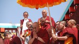 ༧གོང་ས་མཆོག་རུ་ཐོག་ལྷུན་གྲུབ་ཆོས་སྡིངས་དགོན་པར་ཆིབས་བསྒྱུར་གནང་བཞིན་པ། ༢༠༡༤།༧།༡༥