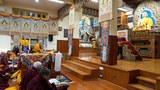དགའ་ལྡན་ལྔ་མཆོད་ཉིན་དང་བསྟུན་༸གོང་ས་མཆོག་བཞུགས་སྒར་ཐེག་ཆེན་ཆོས་གླིང་གཙུག་ལག་ཁང་དུ་ཆིབས་སྒྱུར་མཛད་པ།