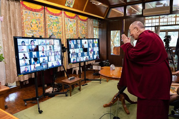 ༧གོང་ས་མཆོག་གིས་ལྷོ་ཤར་ཨེ་ཤེ་ཡའི་གཞོན་སྐྱེས་ཚོར་བཀའ་སློབ་སྩལ་སྐབས། ༢༠༢༠།༦།༧