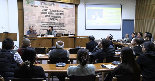 རྒྱ་ནག་གཞུང་གིས་འཆར་གཞི་ལྡན་པའི་སྒོ་ནས་མི་རིགས་རྒྱ་སྒྱུར་གྱི་སྲིད་བྱུས་སྤེལ་བཞིན་ཡོད་པ་སྐོར་འབུམ་རམས་པ་རྒྱལ་ལོ་ལགས་ནས་རྒྱལ་ས་ལྡི་ལིར་གསུང་བཤད་གནང་ཡོད་པ།