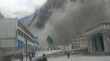 བོད་ཀྱི་ནུབ་བརྒྱུད་སྐྱིད་གྲོང་སོགས་སུ་ས་ཡོམ་གྱི་གོད་ཆག་བྱུང་སྐབས། ༢༠༡༥།༤།༢༥