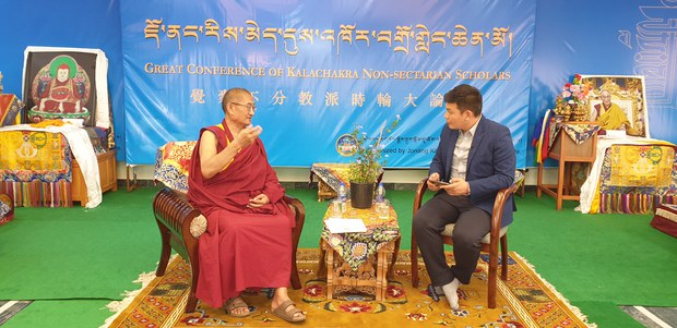 ཇོ་ནང་རྒྱལ་ཚབ་རིན་པོ་ཆེ་མཆོག་ལ་ཇོ་ནང་རིས་མེད་དུས་འཁོར་བགྲོ་གླེང་ཆེན་མོ་དང་འབྲེལ་བའི་སྐོར་ལ་དམིགས་བསལ་བཅར་འདྲི།