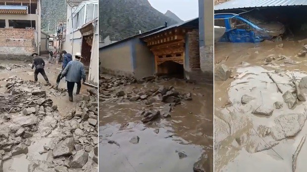 བསང་ཆུ་རྫོང་མར་ཐང་གྲོང་སྡེའི་འདམ་རུད་དང་ཆུ་ལོག་ཁྲོད་མི་བཞི་རྐྱེན་འདས་སུ་ཕྱིན་ཡོད་འདུག བསང་ཆུ་རྫོང་མར་ཐང་གྲོང་སྡེའི་འདམ་རུད་དང་ཆུ་ལོག་ཁྲོད་མི་བཞི་རྐྱེན་འདས་སུ་ཕྱིན་ཡོད་འདུག