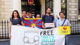 བོད་རང་བཙན་ལས་འགུལ་ཚོགས་པས་མི་གྲངས་ཁྲི་ཚོ་བརྒལ་བའི་སྙན་ཞུ་རྒྱ་ནག་གི་གཞུང་ཚབ་ཁང་ལ་སྤྲོད་ཐབས་བྱས་སྐབས། ༢༠༡༥།༩།༡༡