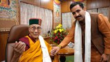༸གོང་ས་མཆོག་གིས་རྒྱ་གར་ཧི་མ་ཅལ་མངའ་སྡེའི་གཞོན་སྐྱེས་དང་རྩེད་རིགས་བློན་ཆེན་ལ་མཇལ་ཁ་སྩལ་བ།