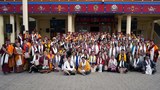 ༸གོང་ས་༸སྐྱབས་མགོན་ཆེན་པོ་མཆོག་གིས་འབྲུག་པ་བཀའ་བརྒྱུད་ཀྱི་བརྟན་བཞུགས་བསྟར་འབུལ་ཞུས་མཁན་གཙོས་པའི་དད་ལྡན་པ་ཁག་གཅིག་ལ་མཇལ་ཁ་སྩལ་བ།
