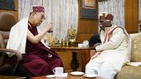 ༸གོང་ས་མཆོག་གིས་ཧི་མ་ཅལ་མངའ་སྡེའི་སྲིད་སྐྱོང་མཆོག་དང་མཇལ་མོལ།