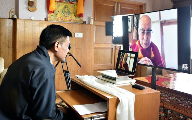 ༧སྤྱི་ནོར་༸གོང་ས་༸སྐྱབས་མགོན་ཆེན་པོ་མཆོག་གིས་སྲིད་སྐྱོང་སྤེན་པ་ཚེ་རིང་མཆོག་ལ་དྲ་ལམ་བརྒྱུད་མཇལ་ཁ་གནང་འདུག ༧སྤྱི་ནོར་༸གོང་ས་༸སྐྱབས་མགོན་ཆེན་པོ་མཆོག་གིས་སྲིད་སྐྱོང་སྤེན་པ་ཚེ་རིང་མཆོག་ལ་དྲ་ལམ་བརྒྱུད་མཇལ་ཁ་གནང་འདུག