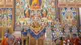 ༸གོང་ས་མཆོག་གིས་མགོན་པོ་ཀླུ་སྒྲུབ་ཀྱིས་མཛད་པའི་ཆོས་དབྱིངས་བསྟོད་པའི་བཀའ་ཆོས་བསྩལ་བ།