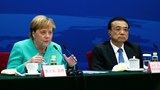 མཇར་མན་(Germany)་གྱི་སྲིད་བློན་ལྕམ་(Angela Merkel)་མཆོག་པེ་ཅིང་དུ། ༢༠༡༩།༩།༦