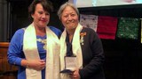 རྒྱལ་སྤྱིའི་བོད་དོན་ལས་འགུལ་ཁང་གི་ཡུ་རོབ་ཚན་པའི་སྤྱི་ཁྱབ་འགན་འཛིན་ཚེ་རིང་བྱམས་པ་ལགས་སུ་ནེ་དྷར་ལེནཌ་རྒྱལ་ཁབ་ཀྱི་གཟེངས་རྟགས་ཕུལ་བ།