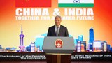 རྒྱ་གར་གནས་འཁོད་རྒྱ་ནག་གཞུང་ཚབ་ཀྱིས་རྒྱ་དཀར་ནག་གི་འབྲེལ་ལམ་བཟང་ཕྱོགས་སུ་བསྐྱོད་བཞིན་པ་བརྗོད་འདུག