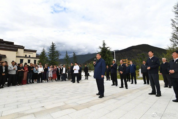 ཞི་ཅིན་ཕིང་བོད་ལ་འབྱོར་བ་དེའི་དམིགས་ཡུལ་གཙོ་བོ་ཞིག་ནི་ས་མཚམས་རྩོད་རྙོག་དང་འབྲེལ་བའི་ཐབས་བྱུས་ཏིང་རྒྱུའི་ཆེད་དུ་ཡིན་པ། ཉམས་ཞིབ་པས།