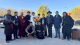 ཀརྨ་བསམ་གྲུབ་ལགས་སྒལ་ཚིགས་དང་སྐེད་པ་ནད་གཞི་ཅན་དུ་གྱུར་ཡོད་པ་དང་ཁོང་ཁྲིན་ཏུའུ་རུ་ཉིན་ཤས་བཞུགས་རྗེས་ལྷ་སར་ཕེབས་འཆར་ཡོད་འདུག