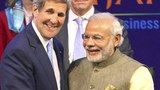 ཨ་རིའི་ཕྱི་སྲིད་དྲུང་ཆེ་John Kerryམཆོག་དང་རྒྱ་གར་གྱི་སྲིད་བློན་Narendra Modiརྣམ་གཉིས། ༢༠༡༥།༡།༡༡