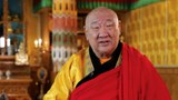 སོག་ཡུལ་དགའ་ལྡན་དགོན་པའི་མཁན་པོ་ཆོས་ཀྱི་རྒྱ་མཚོ་ལགས་མཁན་པོའི་ལས་གནས་ནས་དགོངས་ཞུ་གནང་ཡོད་པ།
