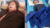 མདོ་ལྷོ་ཐེ་བོ་ནས་ས་ཆའི་ཆེད་ངོ་རྒོལ་བྱེད་མཁན་ཐོག་རྒྱ་ནག་གི་ཉེན་རྟོག་པས་དྲག་རྡུང་བྱས་བའི་འདྲ་པར། ཝེ་པོའི་ལ་བཏོན་ནས་བསུབ་འདུག། ༢༠༡༦།༤།༣