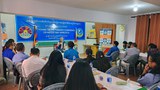 དབུ་མའི་ལམ་གྱི་གཞོན་སྐྱེས་བསམ་བློ་བའི་ཚོགས་འདུ་ཐེངས་གསུམ་པ་རྡ་སར་ཚོགས་འདུག