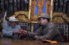 རྒྱ་གར་གྱི་སྲིད་བློན་Modམཆོག་གིས་སོག་པོར་གཟིགས་སྐོར་སྐབས། ༢༠༡༥།༥།༡༧