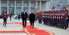 རྒྱ་གར་གྱི་སྲིད་བློན་Modiམཆོག་གིས་སོག་པོར་གཟིགས་སྐོར་སྐབས། ༢༠༡༥།༥།༡༧