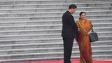 བལ་ཡུལ་གྱི་སྲིད་འཛིན་རྒྱ་ནག་ལ་མཚམས་གཟིགས་སྐབས་སྲིད་འཛིན་ཞེ་དང་མཉམ། ༢༠༡༩།༤།༢༩