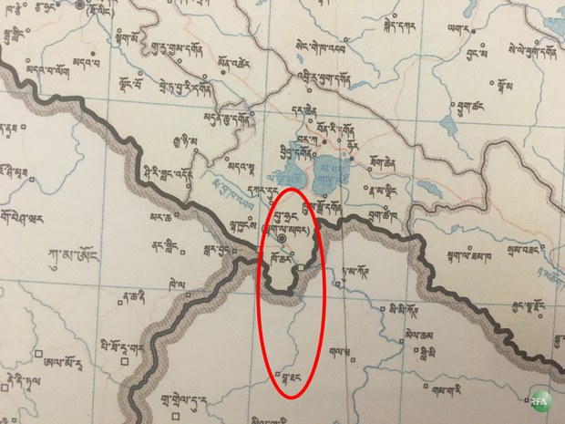 བོད་དང་བལ་ཡུལ་གྱི་ས་འབྲེལ་ས་ཁྲ། 