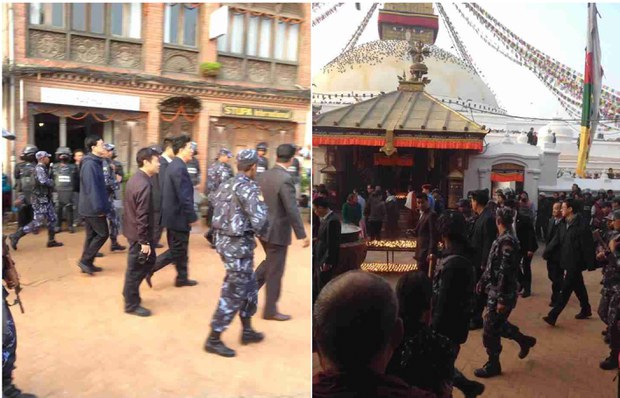 བོད་རང་སྐྱོང་ལྗོངས་ཟེར་བའི་འགོ་ཁྲིད་བློ་བཟང་རྒྱ་མཚན་བལ་ཡུལ་གྱི་མཆོད་རྟེན་བྱ་རུང་ཁ་ཤོར་གྱི་སྐོར་ལམ་ལ་བསྐྱོད་བཞིན་པ། ༢༠༡༤།༡༠།༣༡ བོད་རང་སྐྱོང་ལྗོངས་ཟེར་བའི་འགོ་ཁྲིད་བློ་བཟང་རྒྱ་མཚན་བལ་ཡུལ་གྱི་མཆོད་རྟེན་བྱ་རུང་ཁ་ཤོར་གྱི་སྐོར་ལམ་ལ་བསྐྱོད་བཞིན་པ། ༢༠༡༤།༡༠།༣༡