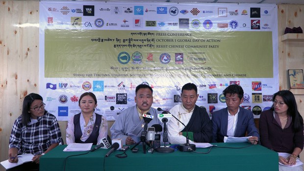 བཙན་བྱོལ་བོད་མིའི་གཞུང་འབྲེལ་མ་ཡིན་པའི་ཚོགས་པ་དྲུག་གིས་མཉམ་དུ་གསར་འགོད་གསལ་བསྒྲགས་སྤེལ་སྐབས། ༢༠༢༠།༩།༩ བཙན་བྱོལ་བོད་མིའི་གཞུང་འབྲེལ་མ་ཡིན་པའི་ཚོགས་པ་དྲུག་གིས་མཉམ་དུ་གསར་འགོད་གསལ་བསྒྲགས་སྤེལ་སྐབས། ༢༠༢༠།༩།༩