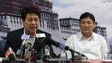 ཕྱི་འབྲེལ་དྲུང་ཆེ་དྭགས་པོ་བསོད་ནམས་ནོར་བུ་ལགས་དང་དྲིལ་བསྒྲགས་དྲུང་ཆེ་བཀྲ་ཤིས་ཕུན་ཚོགས་ལགས་གཉིས། ༢༠༡༥།༤།༢༡