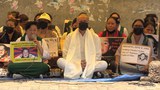 ༧པཎ་ཆེན་དགེ་འདུན་ཆོས་ཀྱི་ཉི་མ་མཆོག་གློད་གྲོལ་ཆེད་གང་སར་ཟས་བཅད་ངོ་རྒོལ་གནང་འདུག