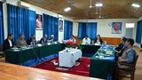 བོད་མིའི་སྒྲིག་འཛུགས་ཀྱི་གཏན་འཇགས་ཐབས་ཇུས་འཆར་འགོད་ཚོགས་ཆུང་གི་ཚོགས་འདུ་ཐེངས་ལྔ་པ་ཚོགས་བཞིན་འདུག