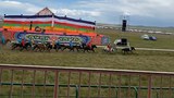 རྨ་ཆུའི་རྟ་རྒྱུགས་ཆེན་མོའི་སྐབས་དྲག་ཆས་མ་སྤྲས་པའི་དམག་མི་མང་པོ་འགྲེམས་འཇོག་བྱས་ཡོད་པ།