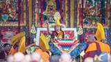 པཎ་ཆེན་རྒྱལ་མཚན་ནོར་བུ་ཞེས་བས་དུས་འཁོར་དབང་ཆེན་གནང་སྐབས། ༢༠༡༦།༧།༢༡
