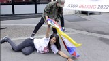 སྤྱི་ལོ་༢༠༢༢་ལོའི་དགུན་དུས་ཨོ་ལེན་ཕིག་རྩེད་འགྲན་ཚུགས་ཡུལ་གྱི་འགྲན་རྩོད་དུ་ཁྲོད་རྒྱ་ནག་ཡོད་པར་བོད་མི་ཚོས་ངོ་རྒོལ་བྱས་བ། ༢༠༡༥།༦།༡༡