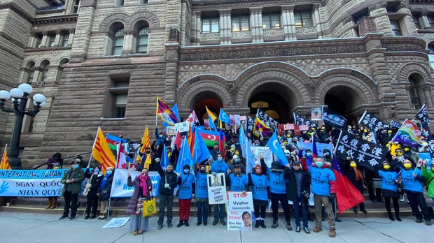 ཁེ་ཎ་ཌའི་ནང་བོད་མི་གཙོས་ཚོགས་པ་ཁག་བརྒྱད་ཀྱིས་རྒྱ་ནག་གཞུང་ལ་ངོ་རྒོལ་སྐད་འབོད་ཀྱི་ལས་འགུལ་སྤེལ་འདུག ཁེ་ཎ་ཌའི་ནང་བོད་མི་གཙོས་ཚོགས་པ་ཁག་བརྒྱད་ཀྱིས་རྒྱ་ནག་གཞུང་ལ་ངོ་རྒོལ་སྐད་འབོད་ཀྱི་ལས་འགུལ་སྤེལ་འདུག