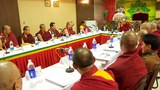 ཆོས་ཚོགས་ཐེངས་བཅུ་བཞི་པ་བཞུགས་སྒར་དུ་སྐོང་ཚོགས་གནང་རྒྱུ།