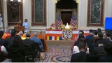 ཨ་རིའི་སྲིད་འཛིན་ཕོ་བྲང་དཀར་པོའི་ངོས་ནས་ས་ག་ཟླ་བའི་དུས་ཆེན་སྲུང་བརྩི་གནང་འདུག