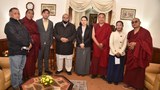 མེ་གྷཱ་ལཡ་མངའ་སྡེའི་སྲིད་སྐྱོང་མཆོག་ནས་བོད་དོན་ཐོག་གདུང་སེམས་མཉམ་བསྐྱེད་ཡོད་སྐོར་གསུངས་བ།