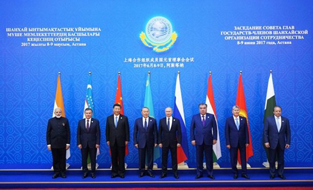 ཧྲང་ཧེ་མཉམ་འབྲེལ་མཐུན་ཚོགས་(Shanghai Cooperation Organisation(SCO) 2017