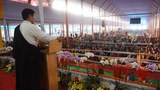 སྲིད་སྐྱོང་མཆོག་གིས་འབྲུག་དང་བལ་ཡུལ་སོགས་ནས་ཕེབས་པའི་བོད་མི་ཆོས་ཞུ་བ་ཚོར་གཏམ་བཤད་གནང་བཞིན་པ། ༢༠༡༧།༡།༡༠