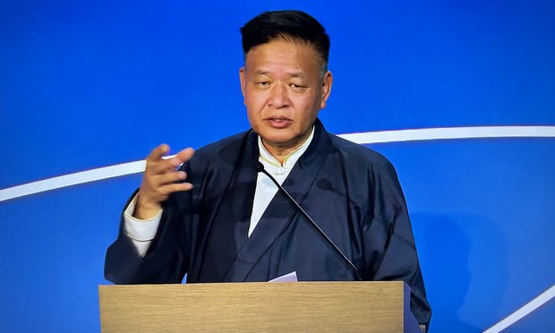 སྲིད་སྐྱོང་མཆོག་གིས་ཧྥ་རན་སིའི་གཞུང་ལ་འཕྲིན་ཡིག་བཏང་སྟེ་ཡུལ་དེའི་འགྲེམས་སྟོན་ཁང་གཉིས་ཀྱི་བྱེད་སྟངས་ལ་ཐུགས་ཚབས་ཡོད་པ་བསྟན་འདུག