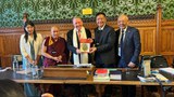 སྲིད་སྐྱོང་མཆོག་གིས་དབྱིན་ཡུལ་གྲོས་ཚོགས་བོད་དོན་རྒྱབ་སྐྱོར་ཚོགས་པའི་ལྷན་ཚོགས་ཐོག་གསུང་བཤད་གནང་བ།