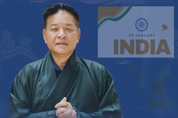 སྲིད་སྐྱོང་མཆོག་གིས་རྒྱ་གར་གཞུང་དམངས་གཉིས་ལ་འཚམས་འདྲི་དང་བཀའ་དྲིན་རྗེས་དྲན་ཞུས་འདུག