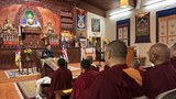 སྲིད་སྐྱོང་མཆོག་གིས་བྱང་ཨ་མི་རི་ཀའི་ནང་གཞུང་དོན་འཚམས་གཟིགས་གནང་བཞིན་འདུག